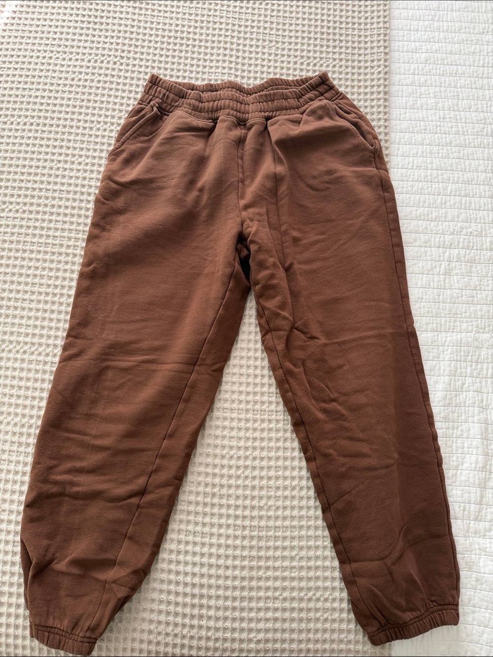 Womenβs Brown Jogger Pants - Comfortable Everyday Bottoms